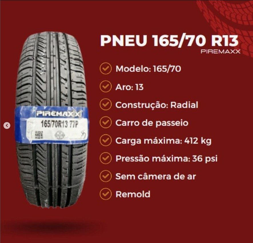 PNEU 165/70 R13 PIREMAXX