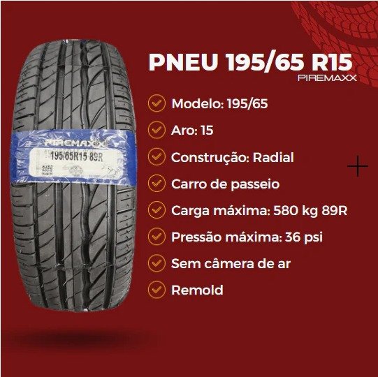 PNEU 195/65 R15 PIREMAXX