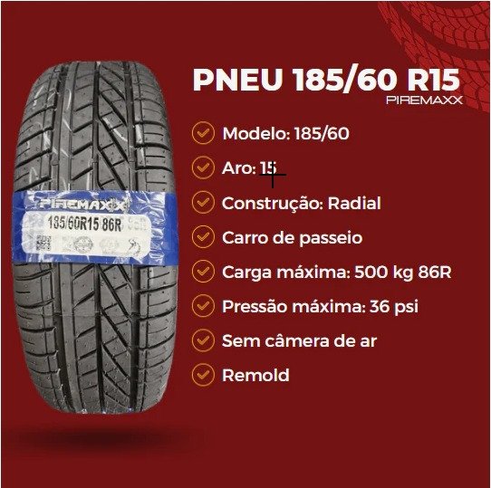 PNEU 185/60 R15 PIREMAXX